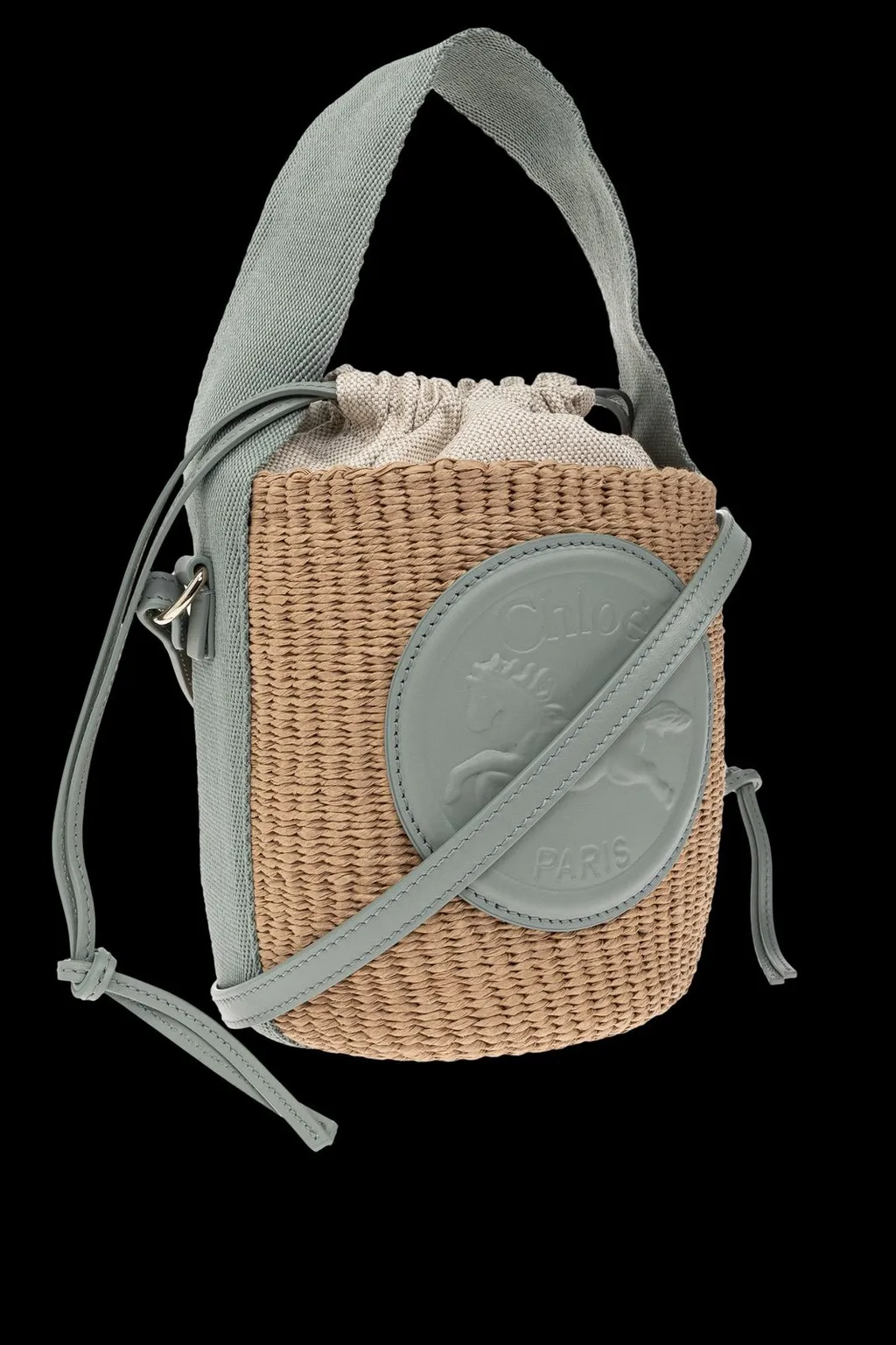 Horse Medal Small Bucket Bag