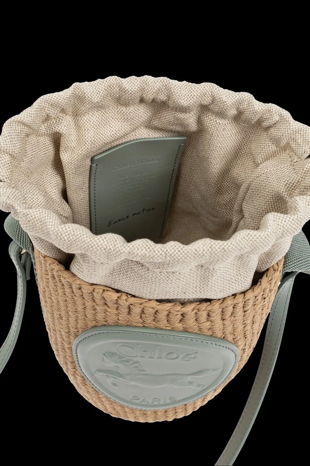 Horse Medal Small Bucket Bag