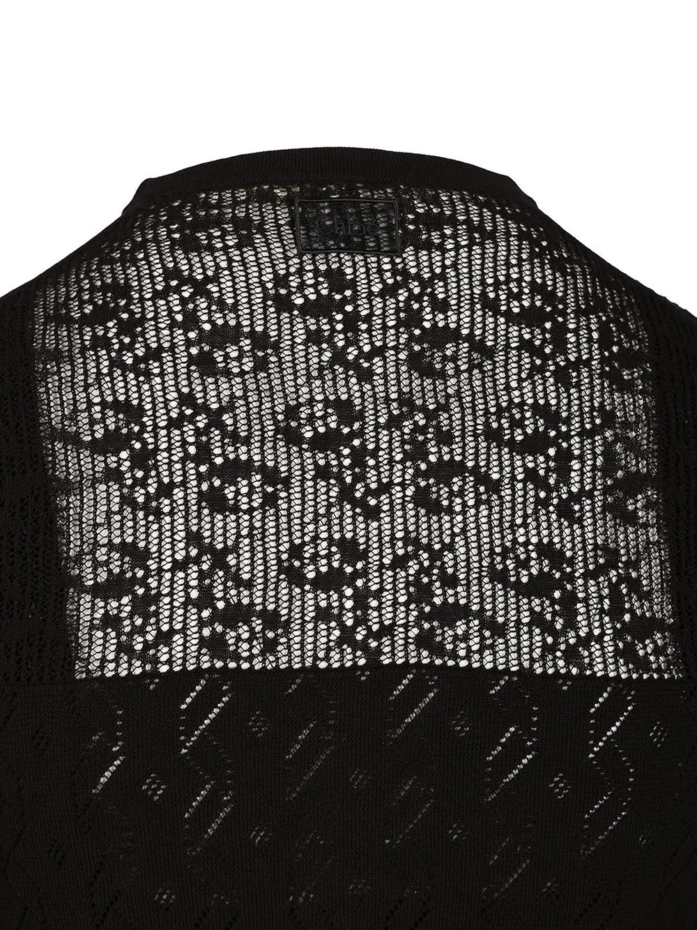 Layered Knit Long-Sleeve Top