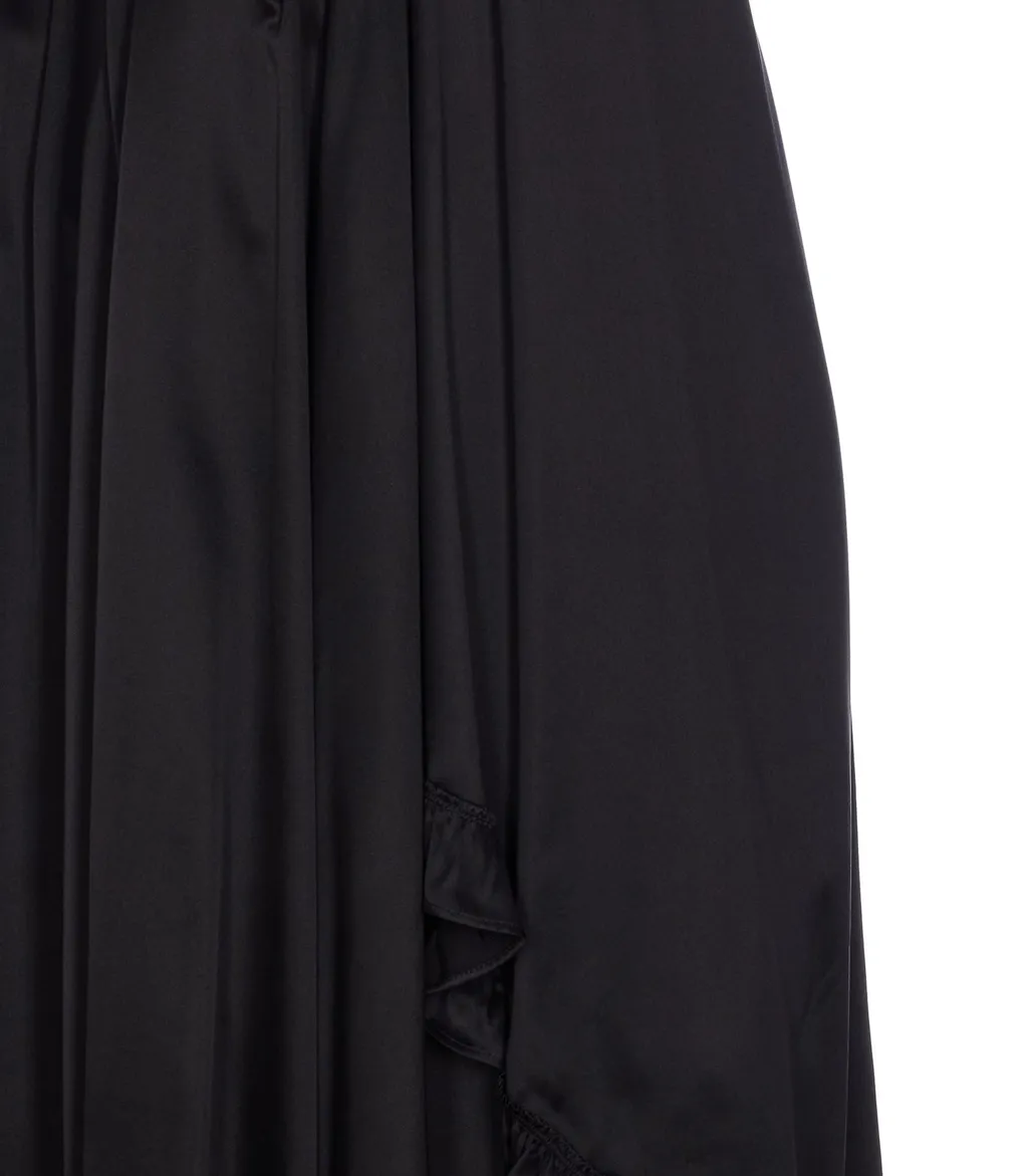 Ruffled Oversized Blouse