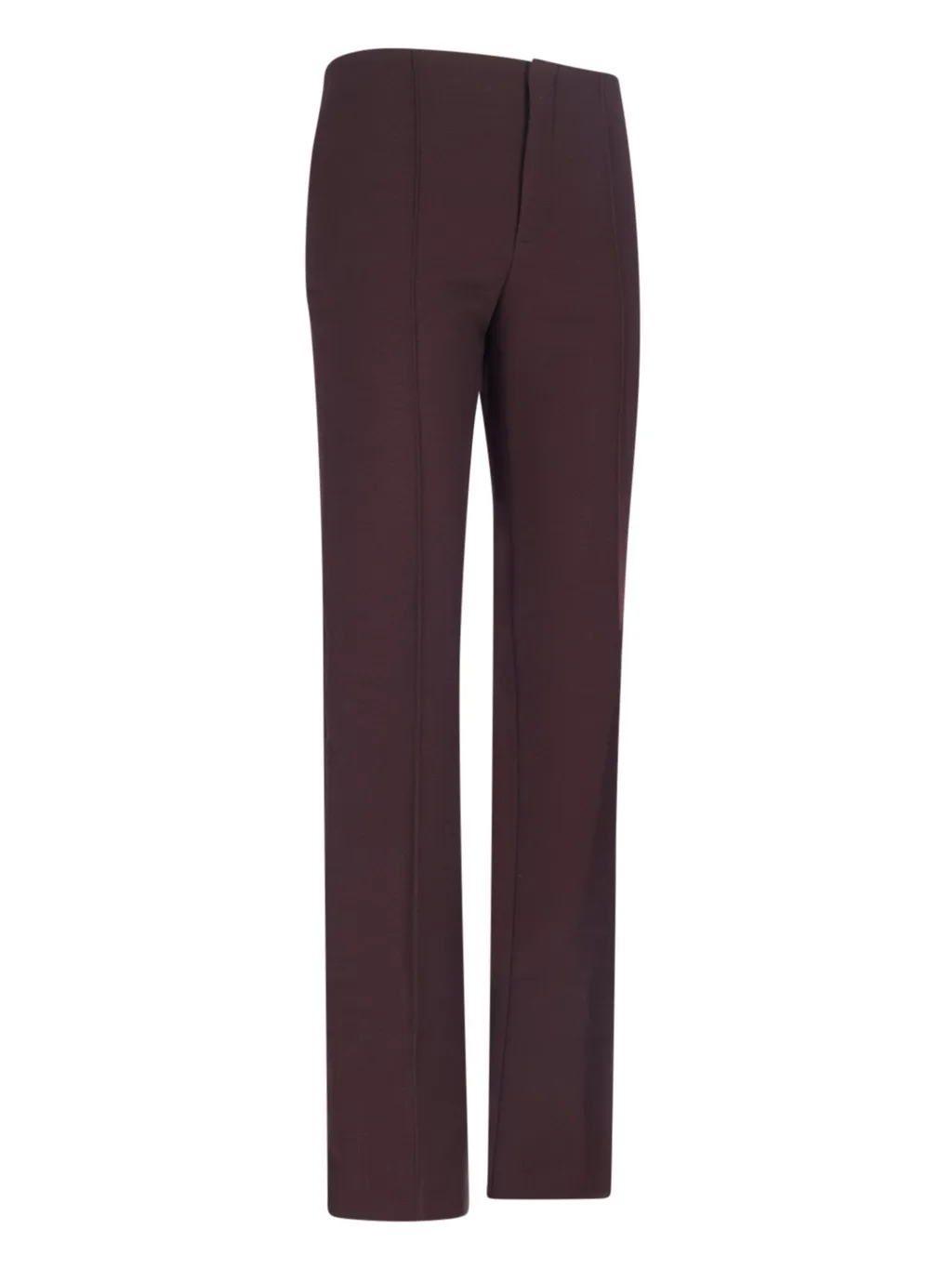 Pleated Straight-Leg Pants