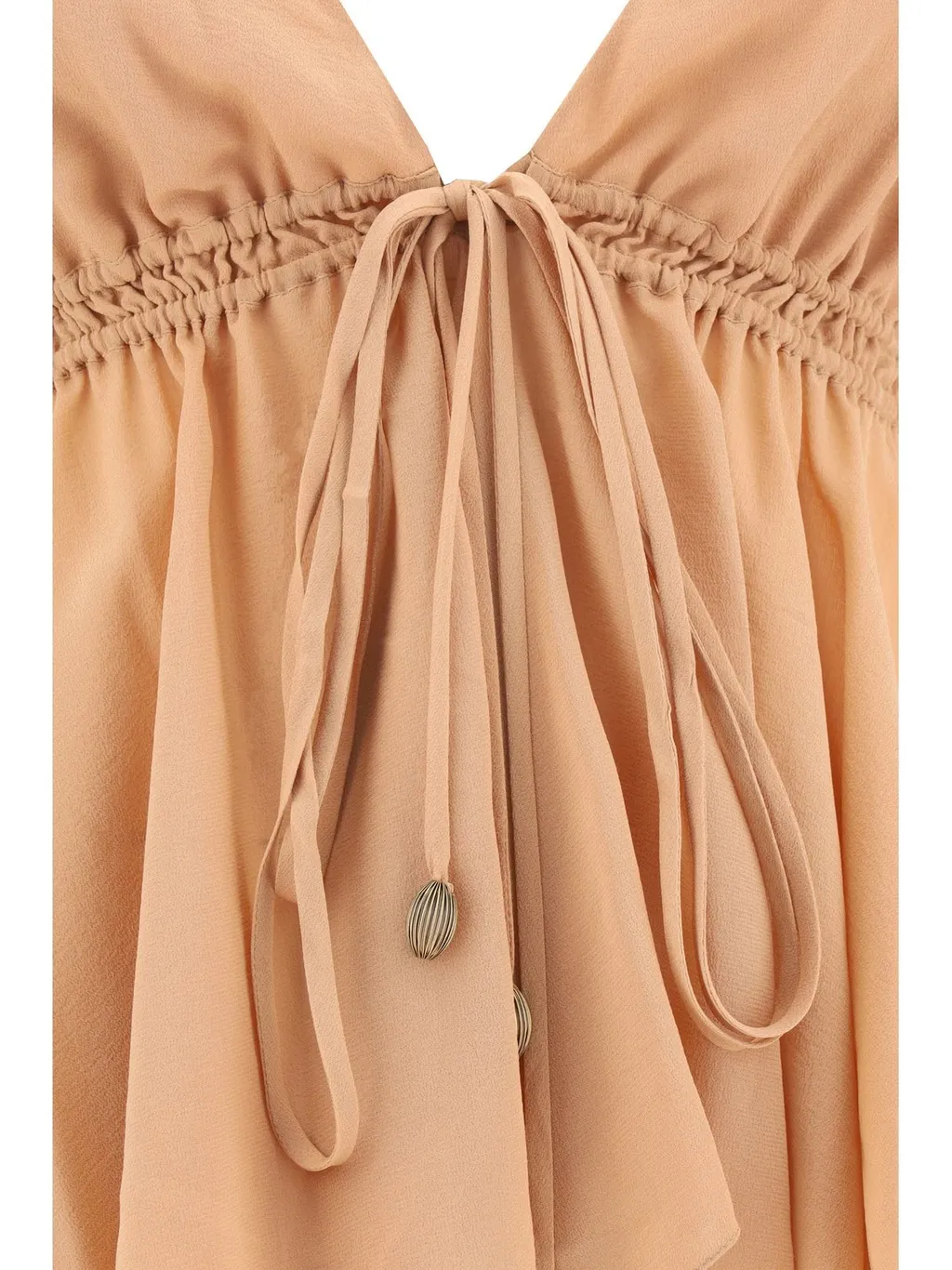 V-Neck Ruffle Detailed Top