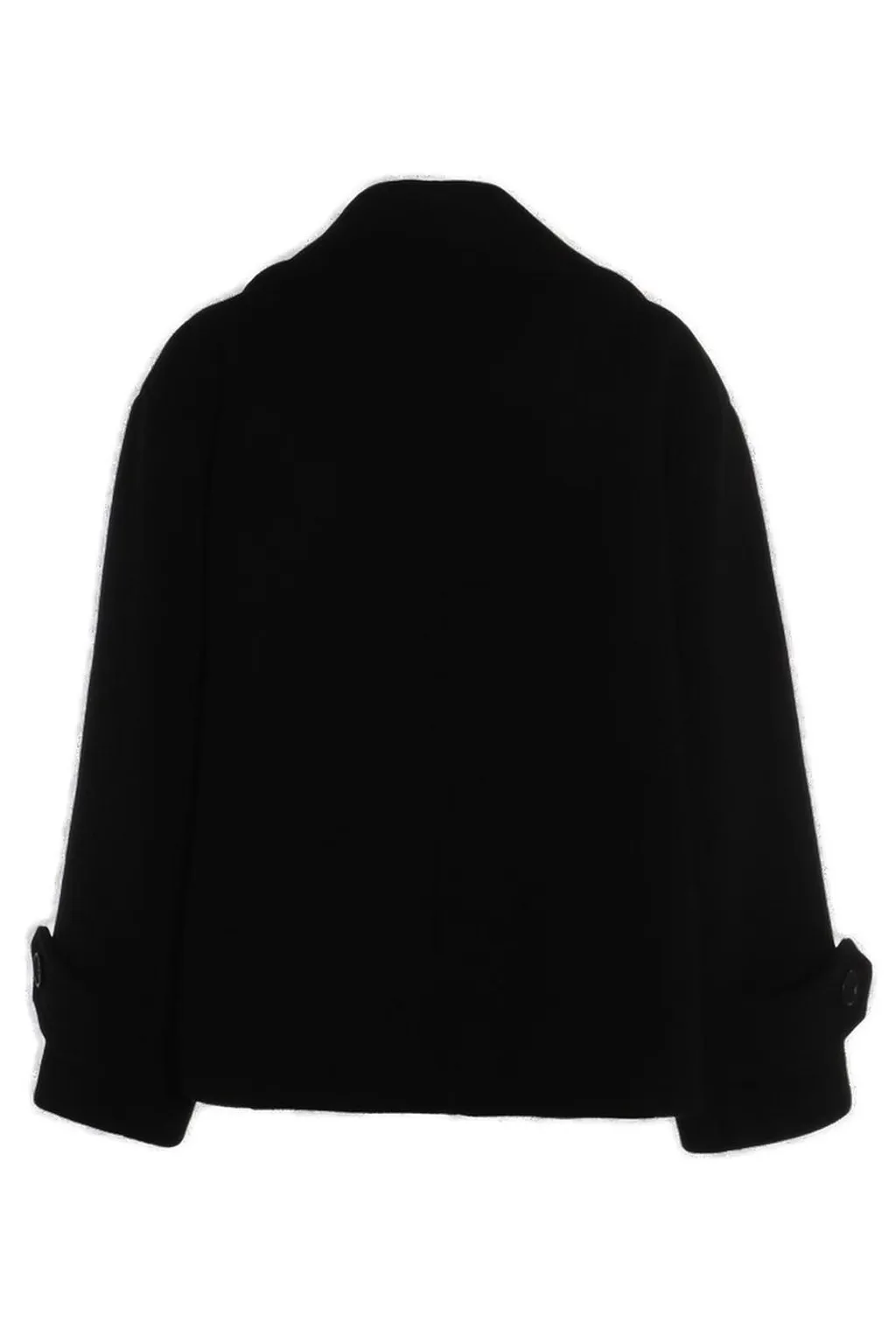 Double-Breasted Buttoned Coat