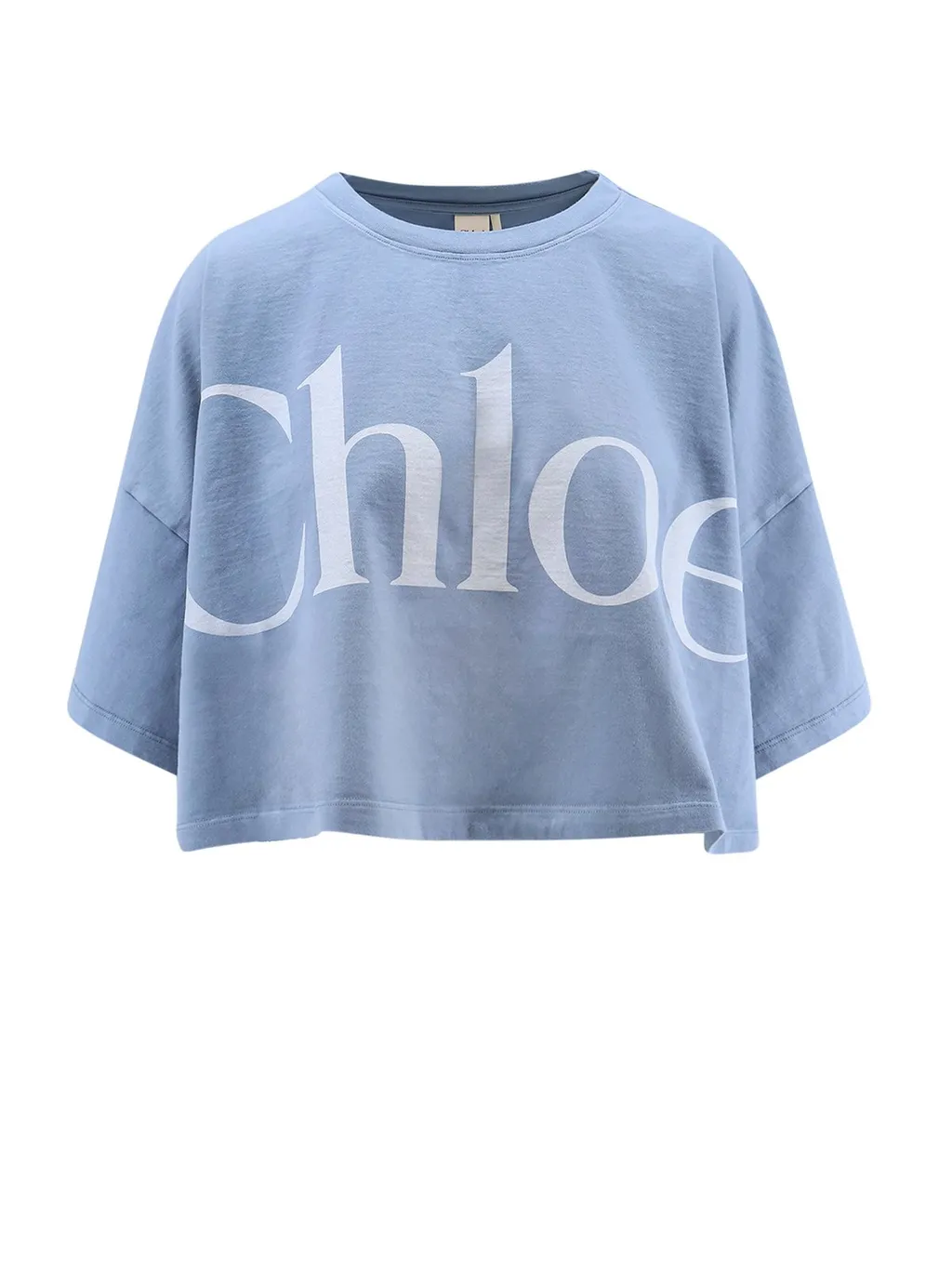 Logo Printed Cropped Top