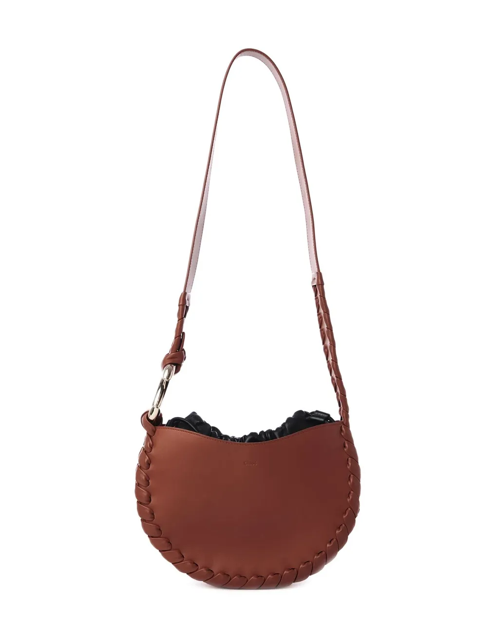 Logo Detailed Small Hobo Bag
