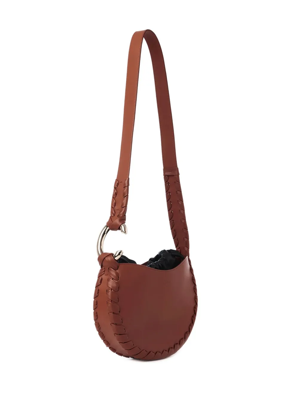 Logo Detailed Small Hobo Bag