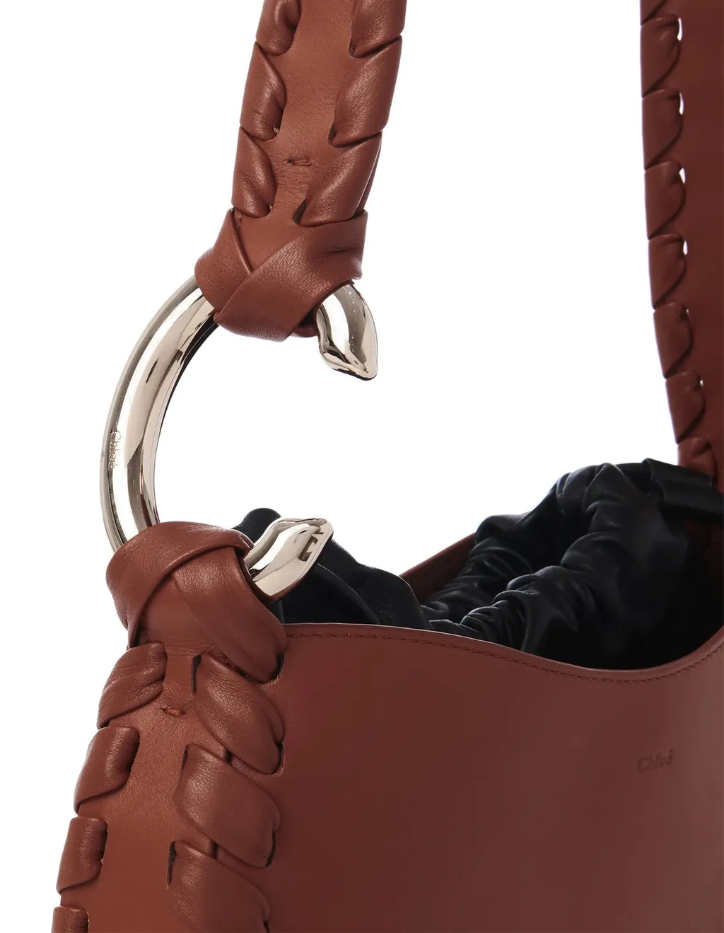 Logo Detailed Small Hobo Bag