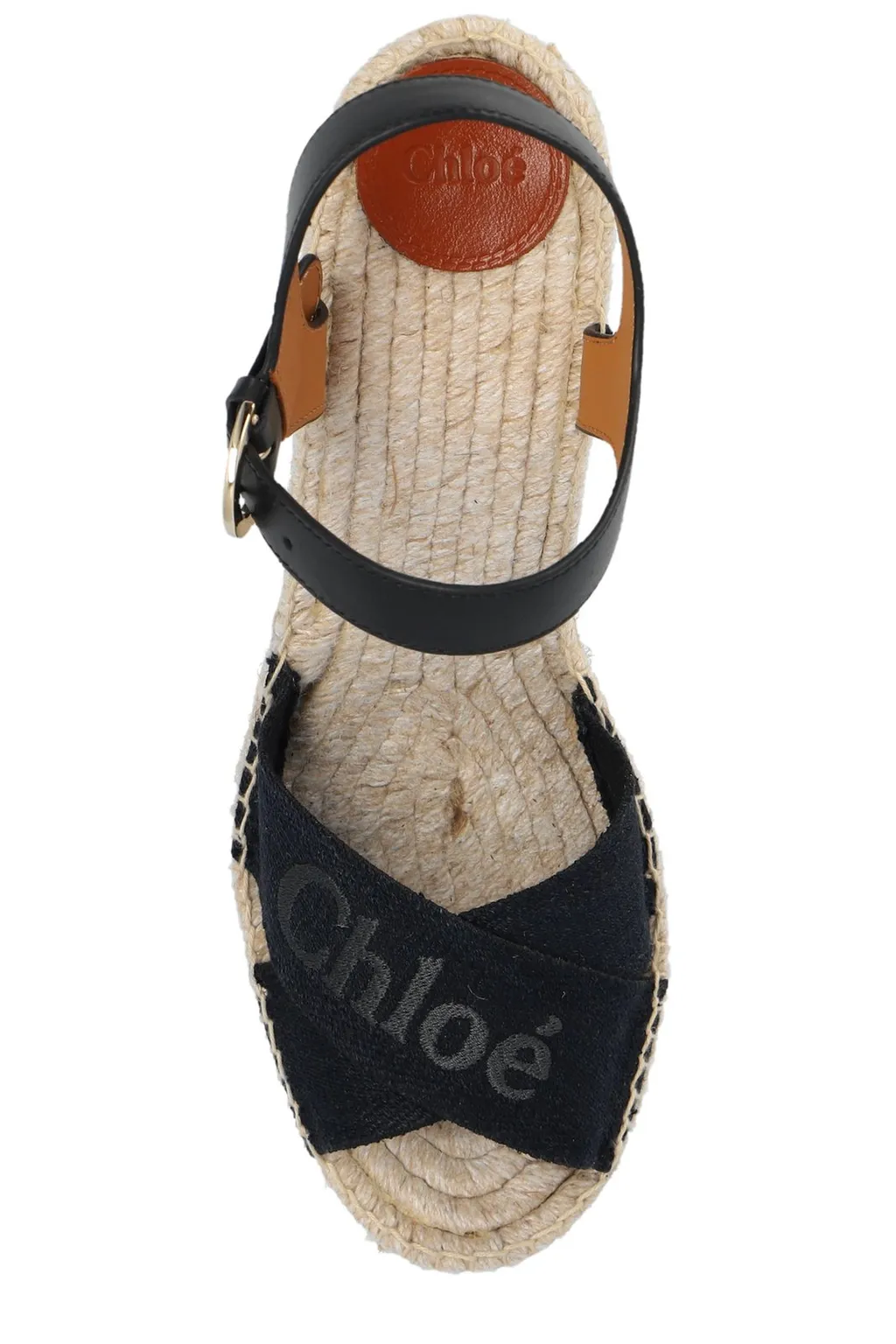 Ankle-Strapped Wedge Sandals