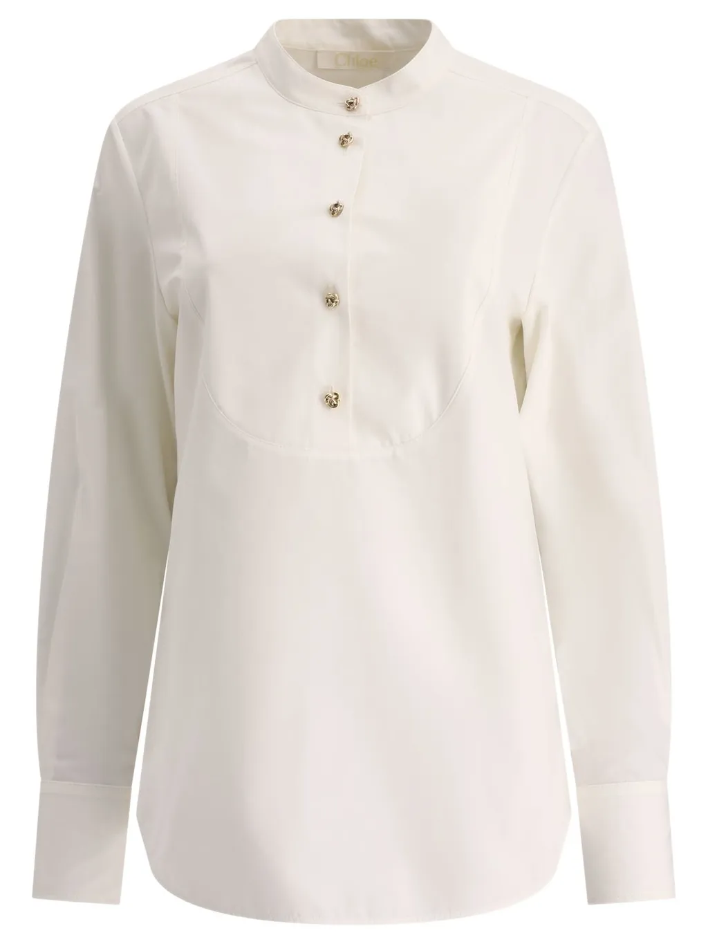 Long-Sleeved Tuxedo Shirt