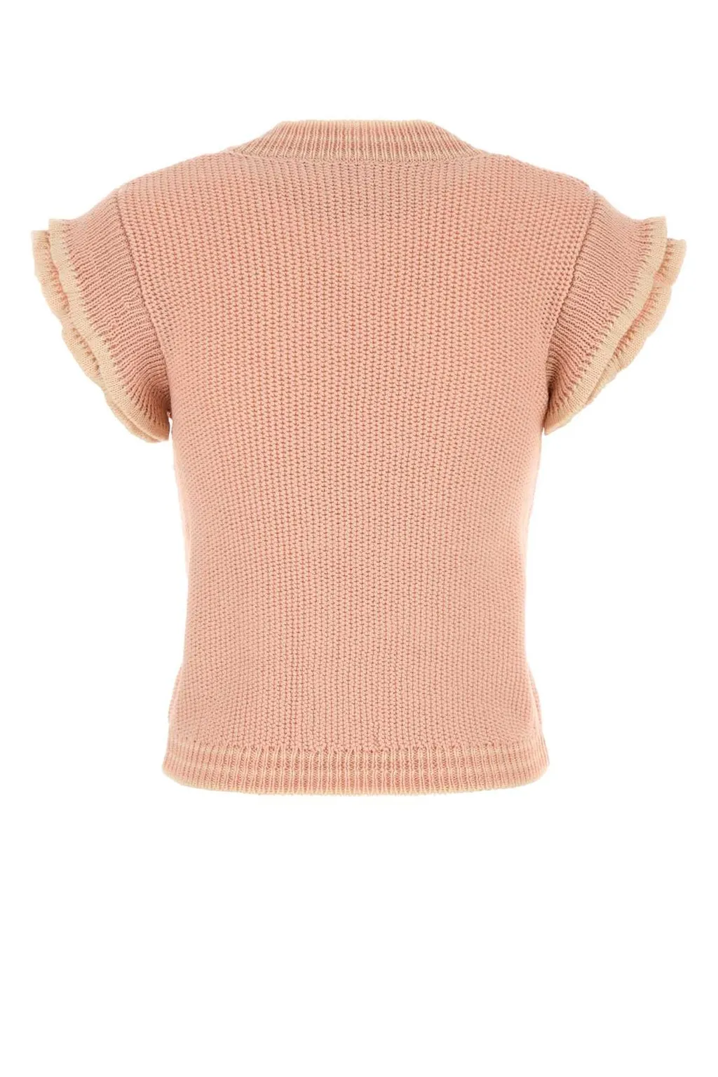Short-Sleeved Knit Top