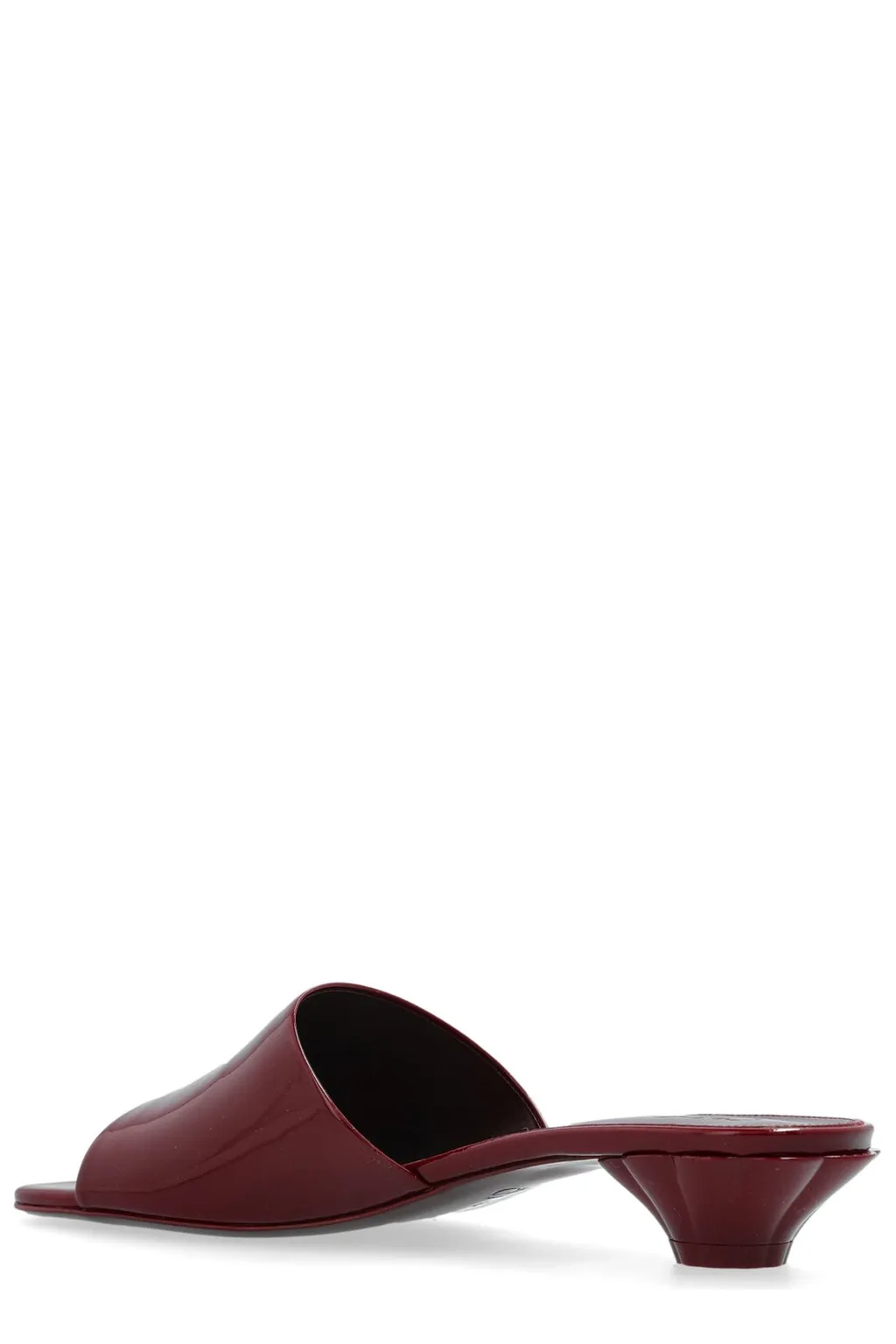 Flower Open-Toe Mules