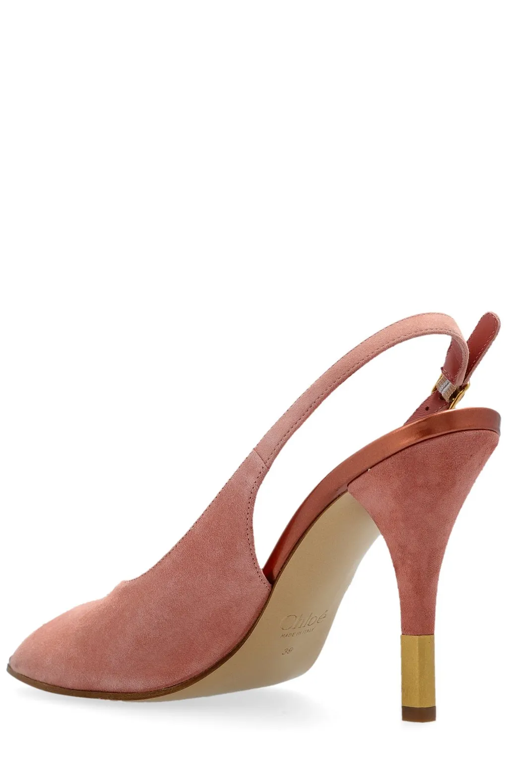 Heeled Flower Sandals