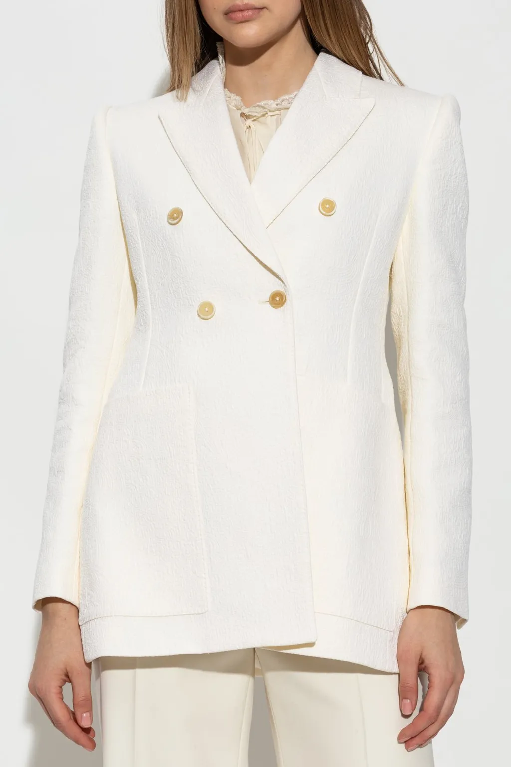 Double-Breasted Tailored Jacket