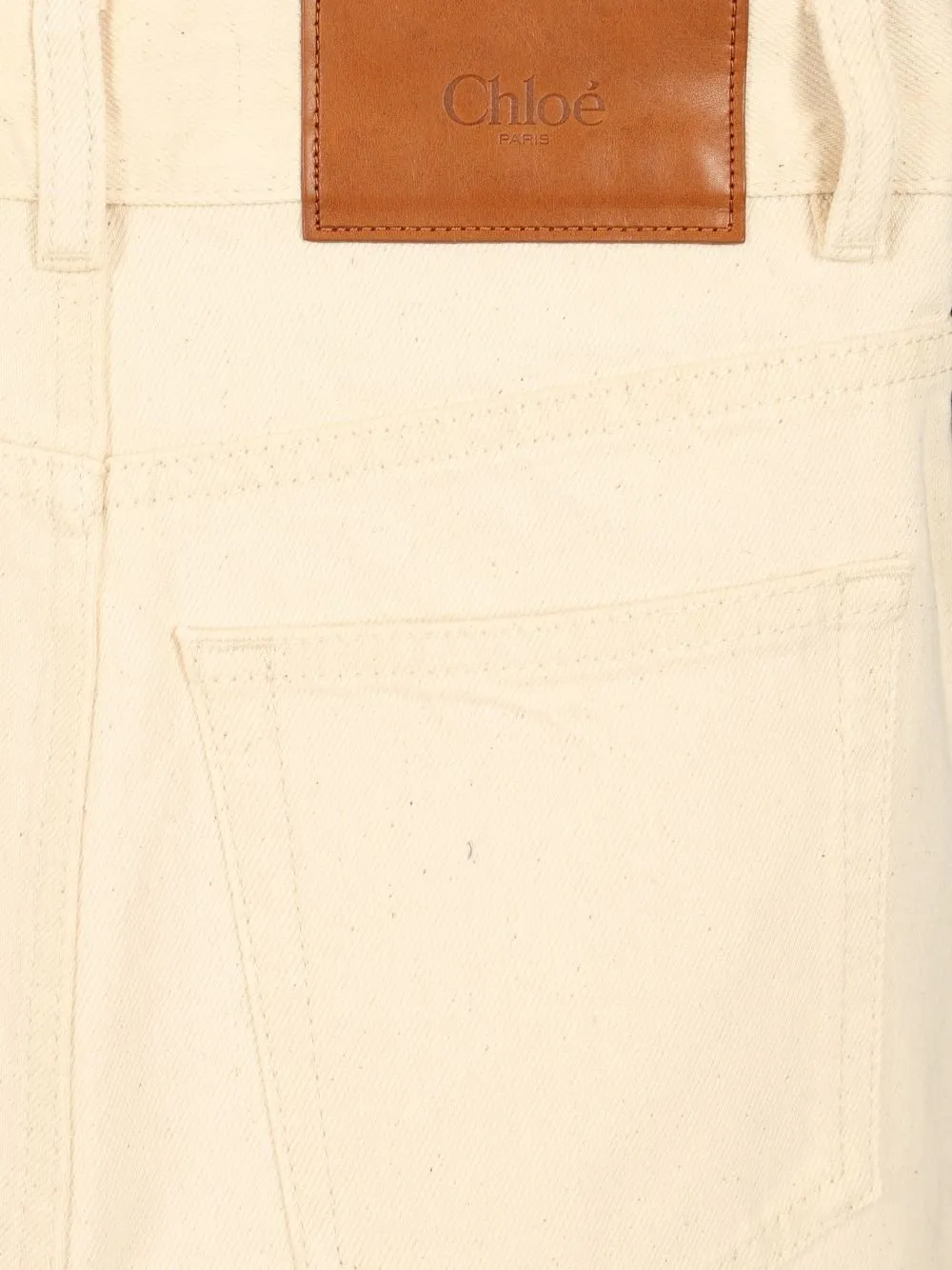 High-Waisted Flared Jeans