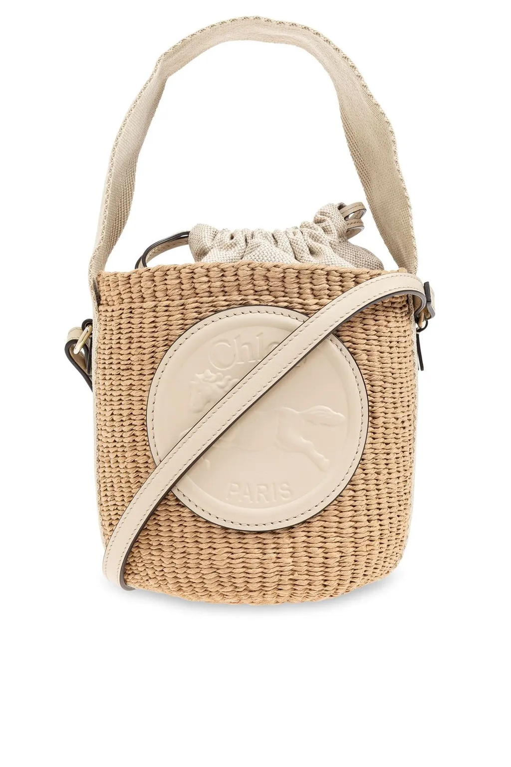 Horse Medal Small Bucket Bag