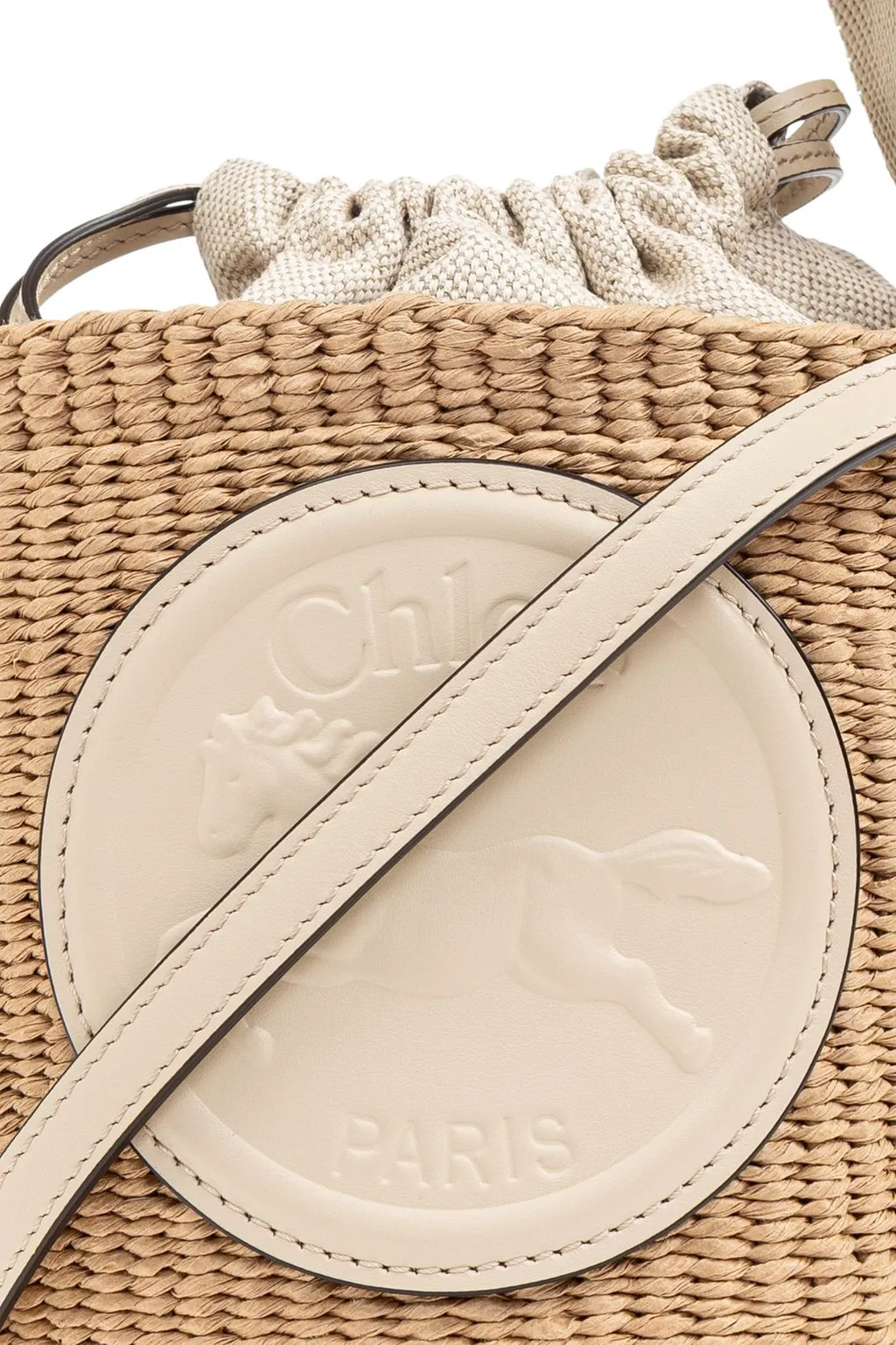 Horse Medal Small Bucket Bag