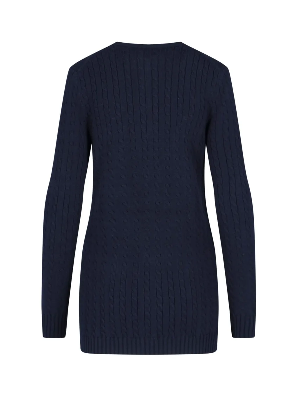 Buttoned Long Knit Cardigan