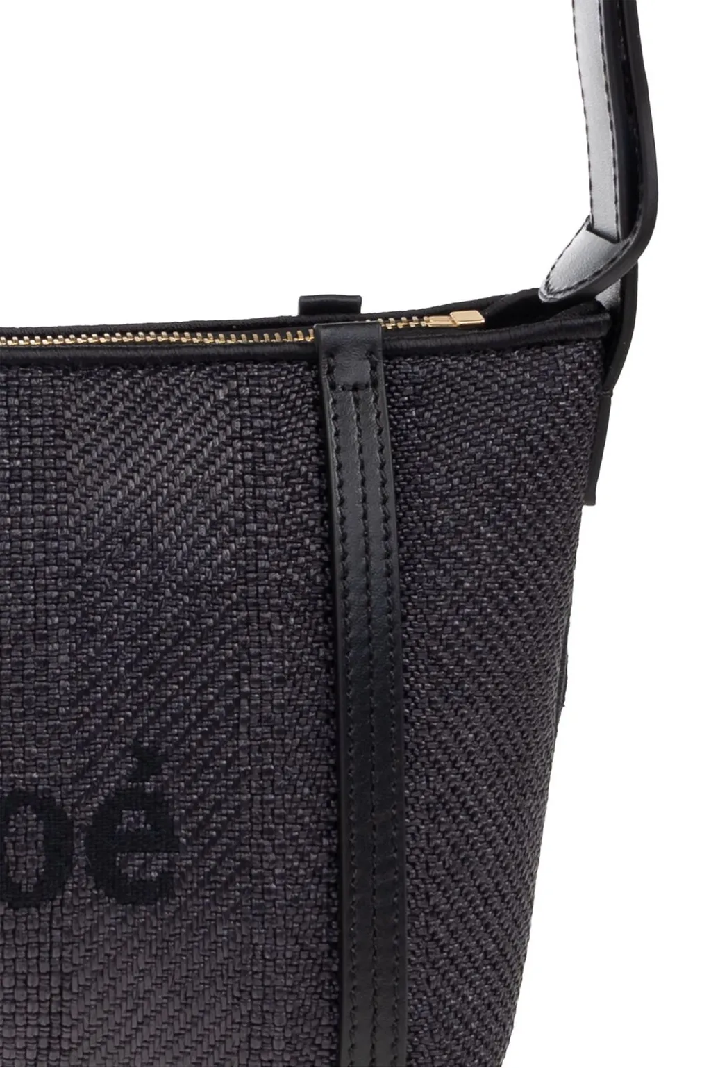 Carry Logo Detailed Shoulder Bag