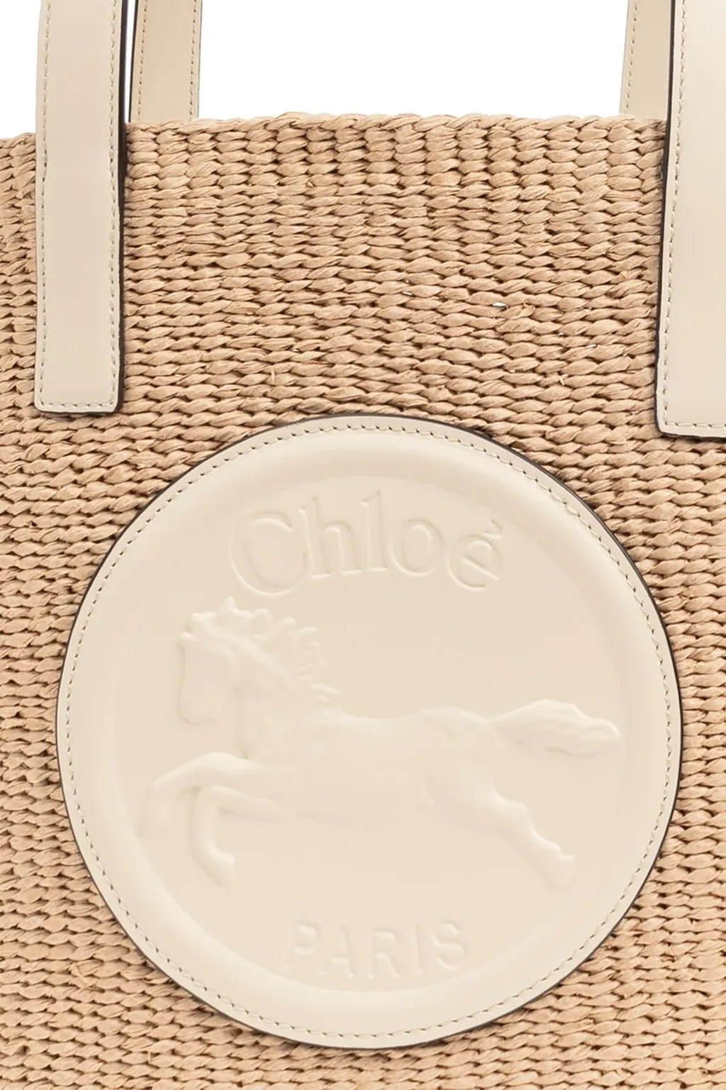 Logo Detailed Large Tote Bag