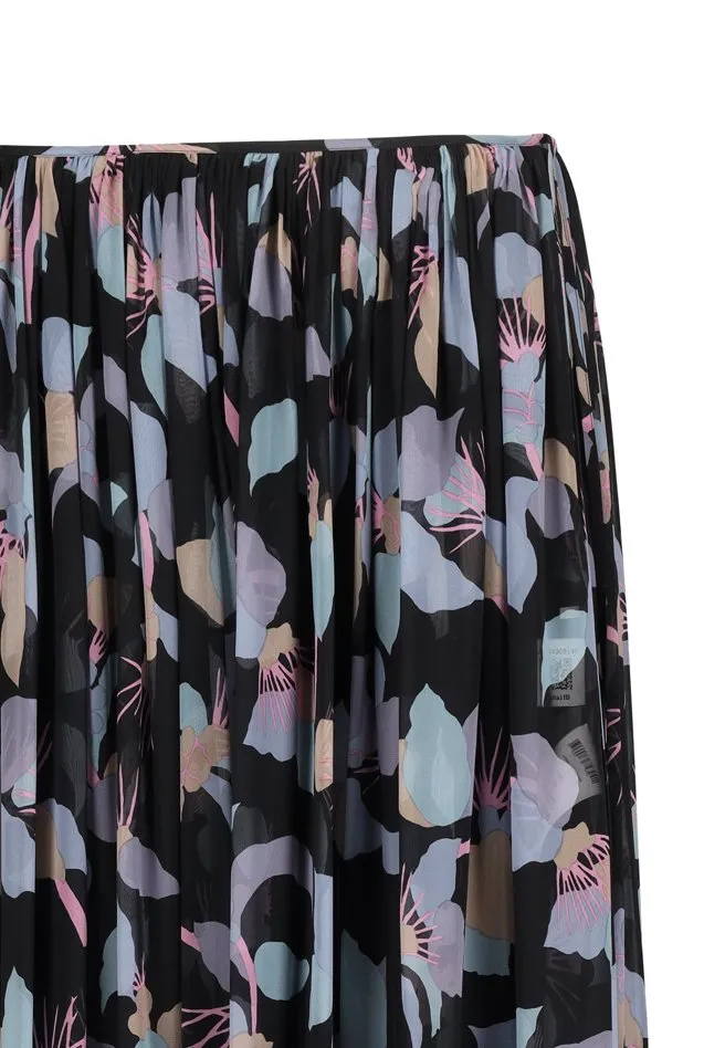 Gathered Maxi Skirt