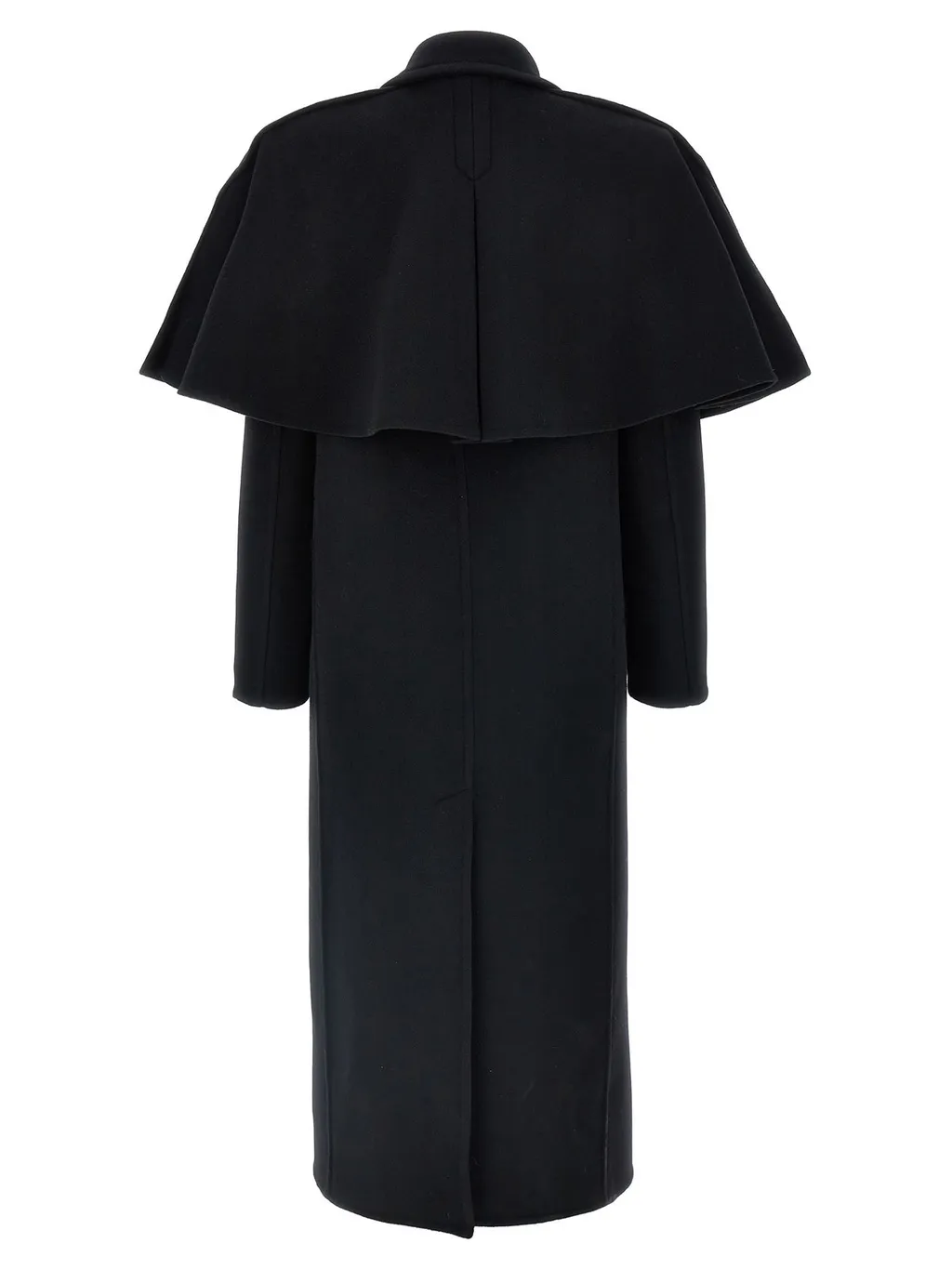 Double-Breasted Cape Coat