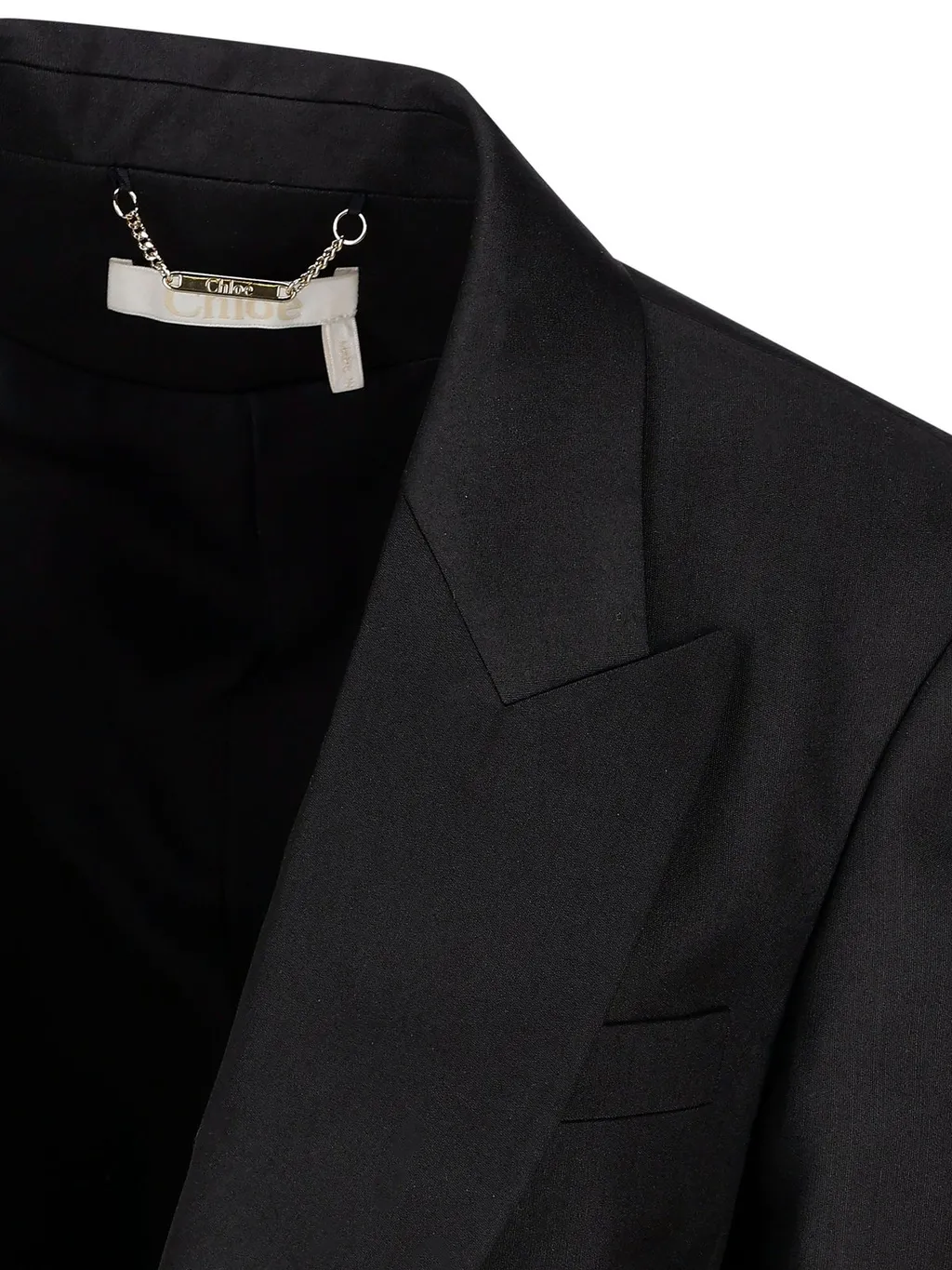 Single-Breasted Tailored Jacket