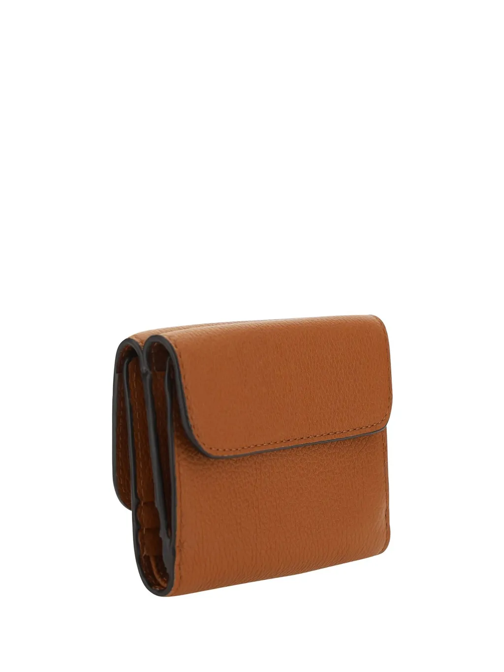 Logo Engraved Tri-Fold Wallet