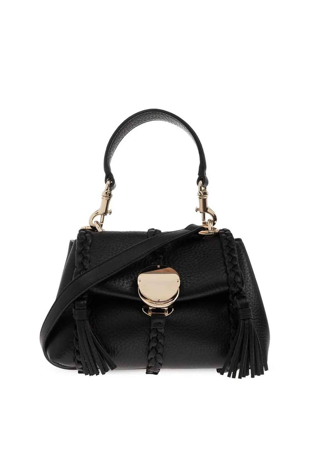 Penelope Tassel Detailed Mini Top Handle Bag