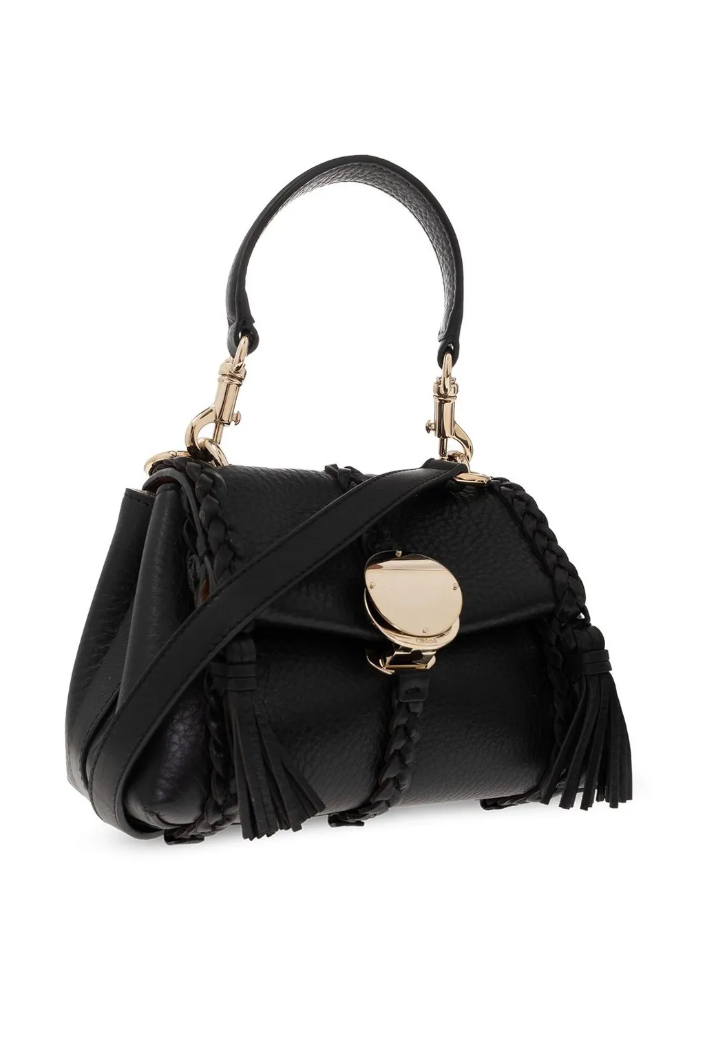 Penelope Tassel Detailed Mini Top Handle Bag