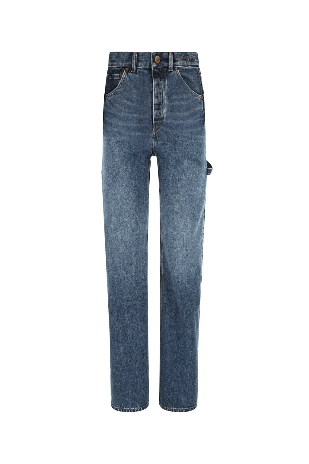 Vintage Straight-Leg Jeans