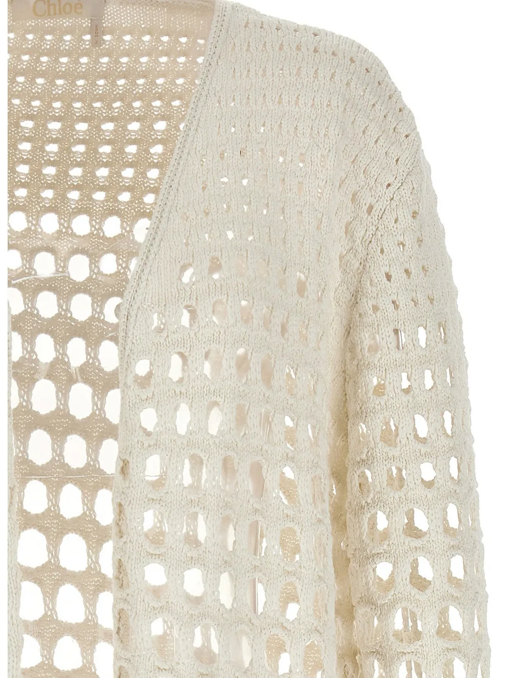 Macramé Knit Cardigan