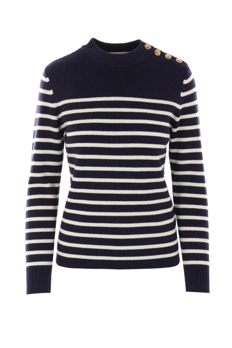 Striped Knit Jumper