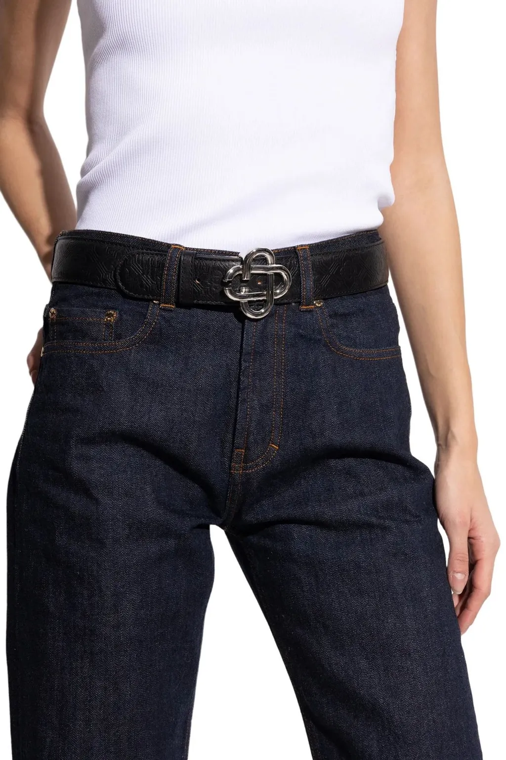 Logo Buckle Belt