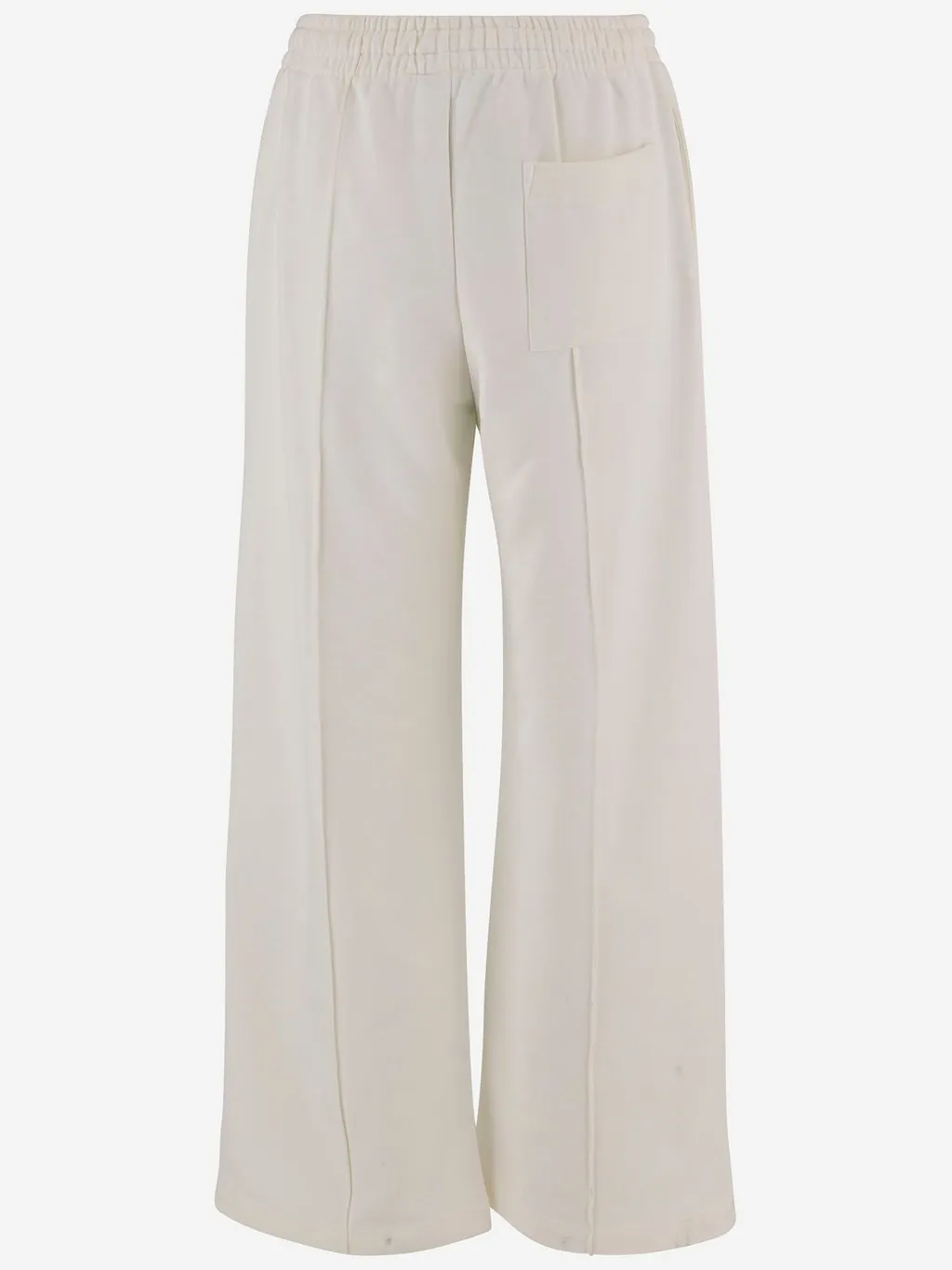Logo Print Wide-Leg Pants