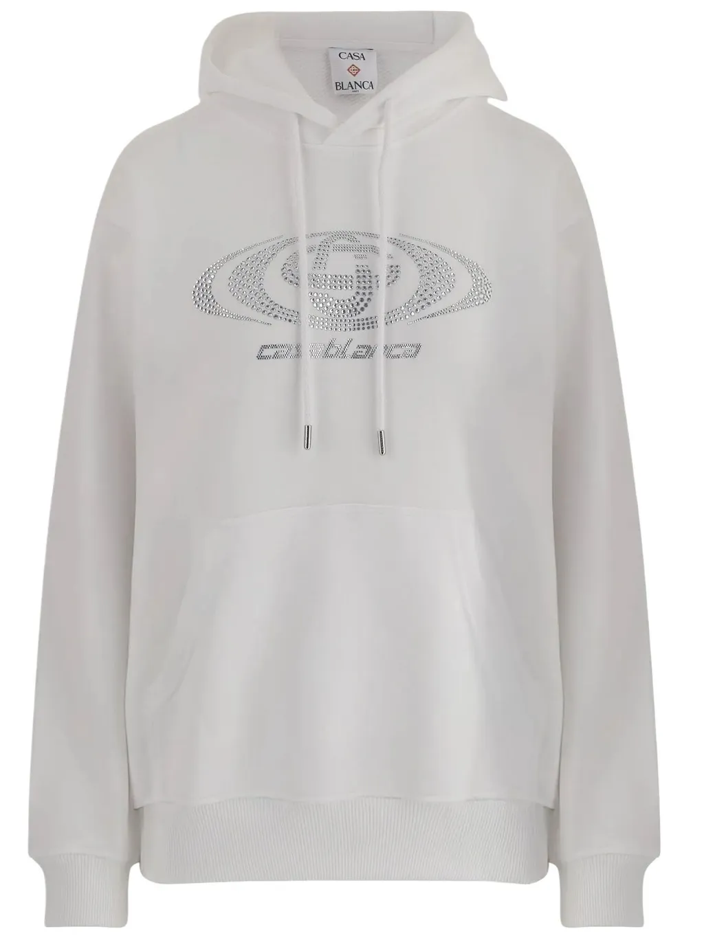 Rhinestone Logo Hoodie