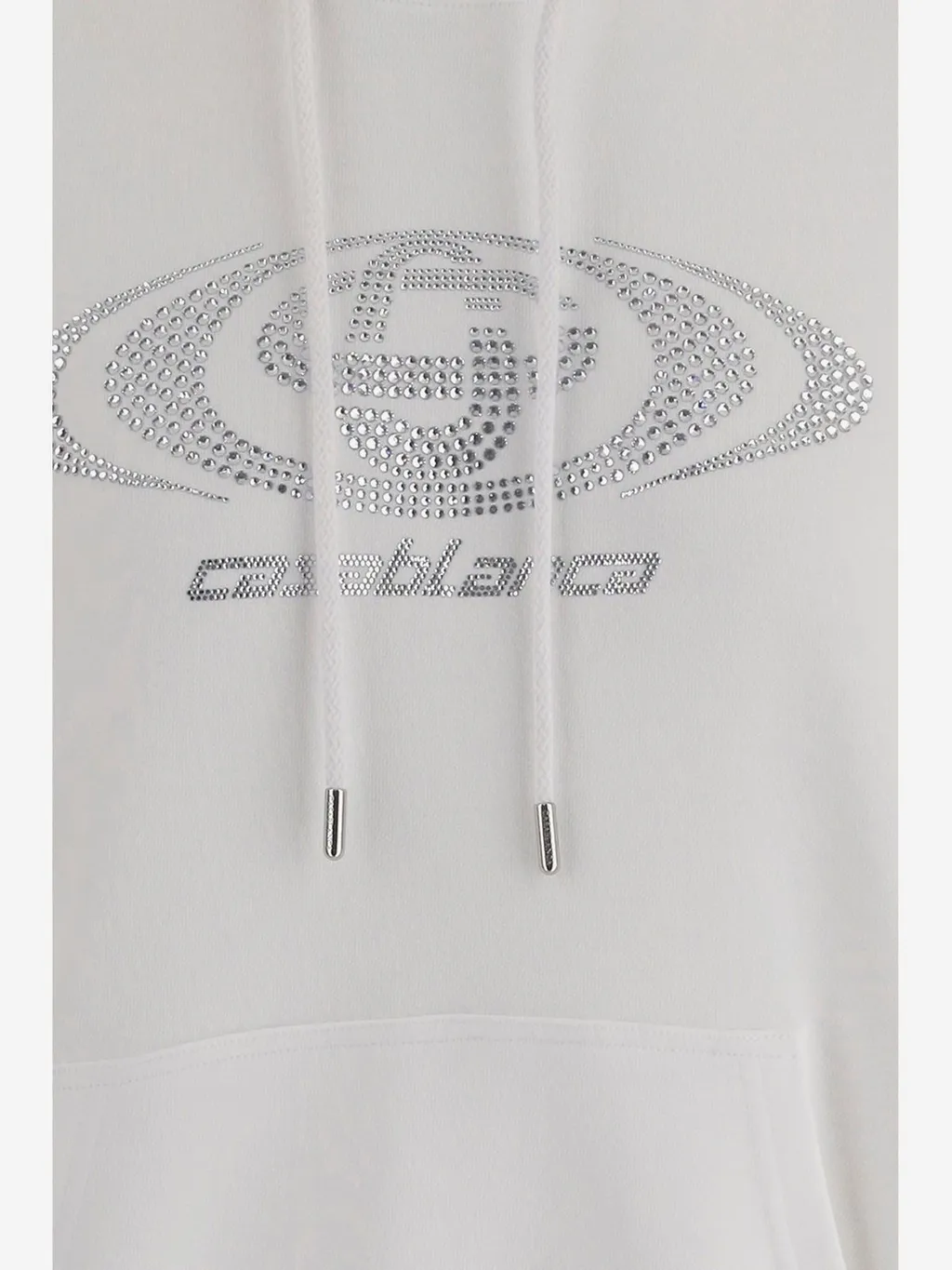 Rhinestone Logo Hoodie