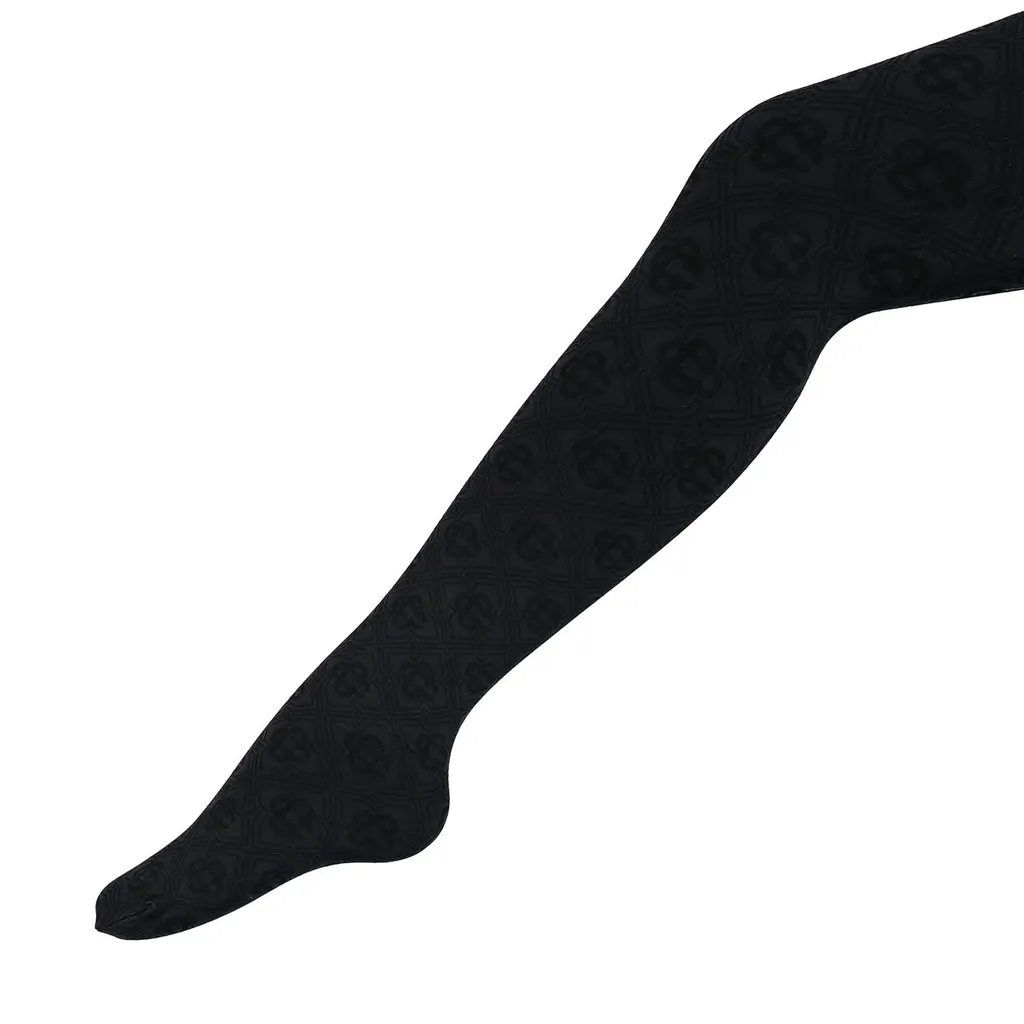 Jacquard Printed Opaque Tights
