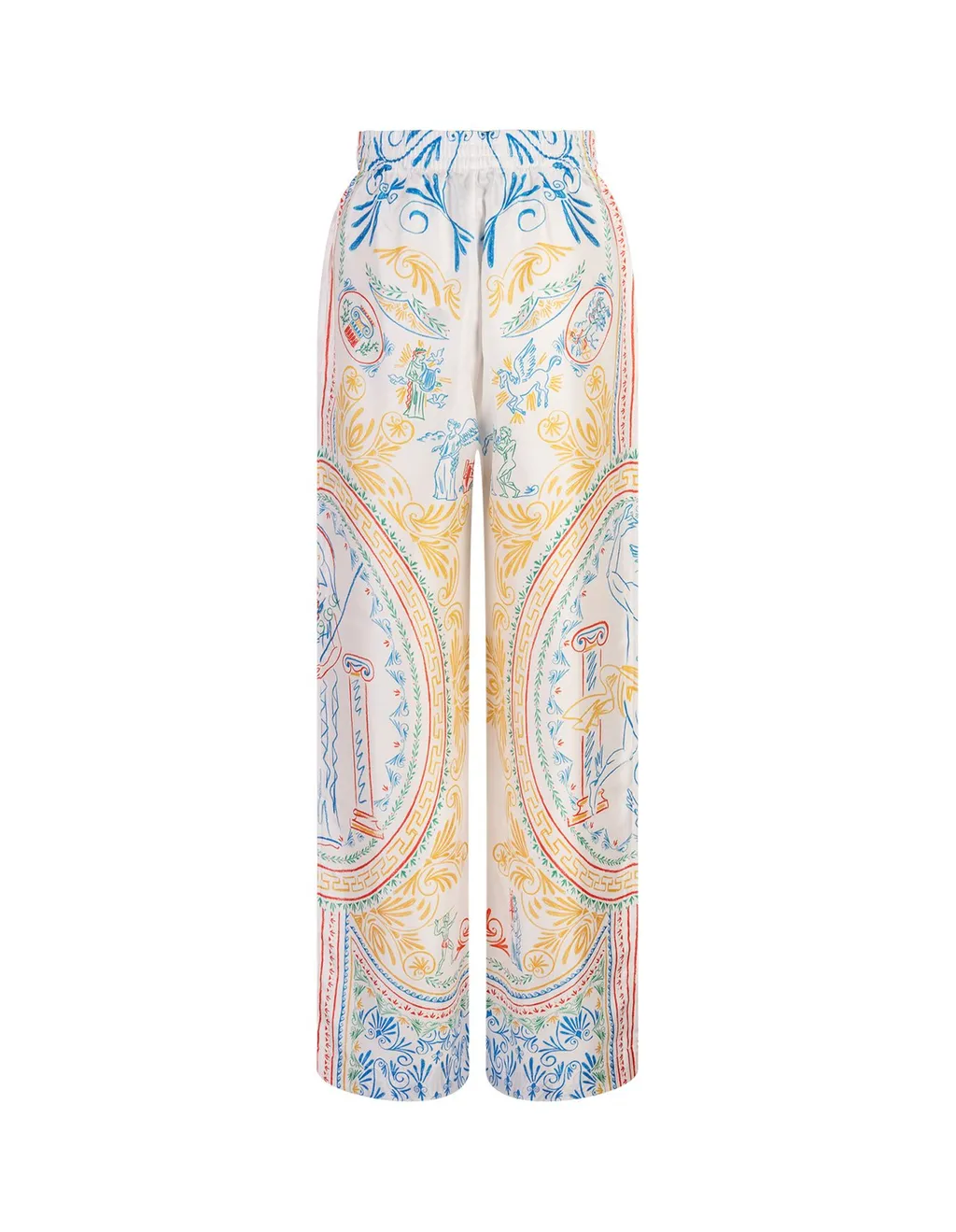 Graphic Print Pants