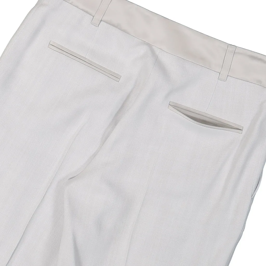Straight-Leg Tailored Trousers