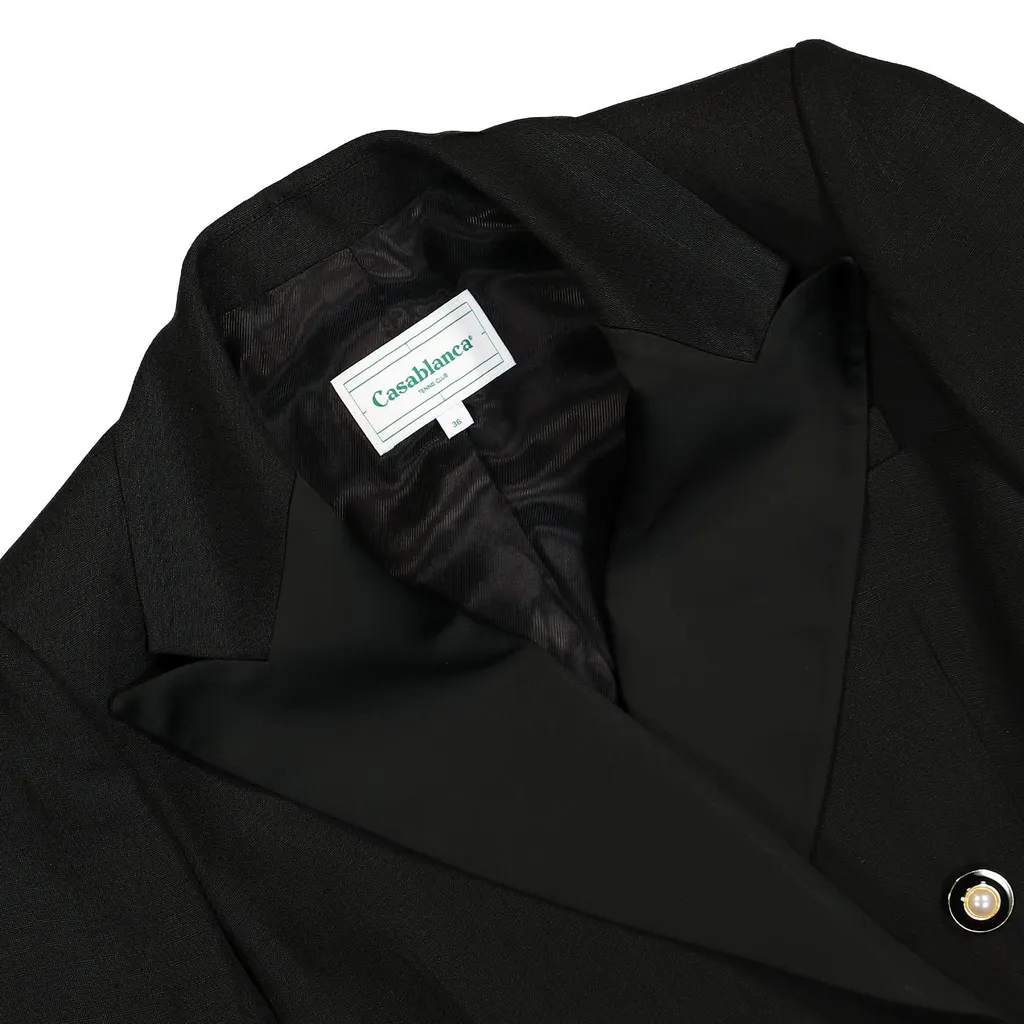 Double-Breasted Tuxedo Jacket