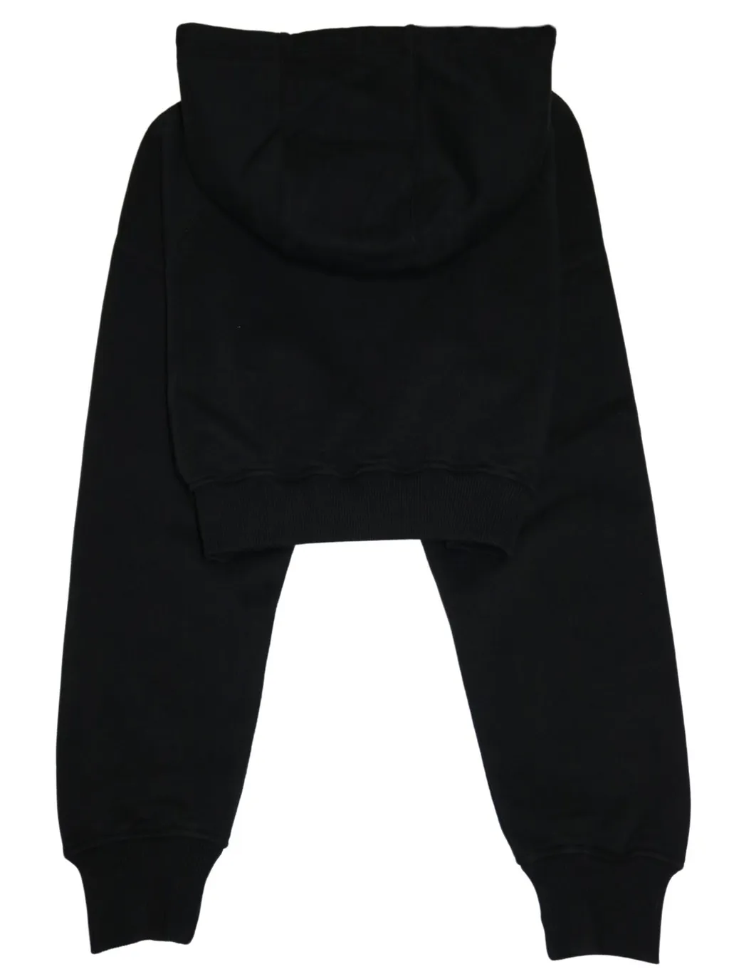 Embellished Cropped Hoodie