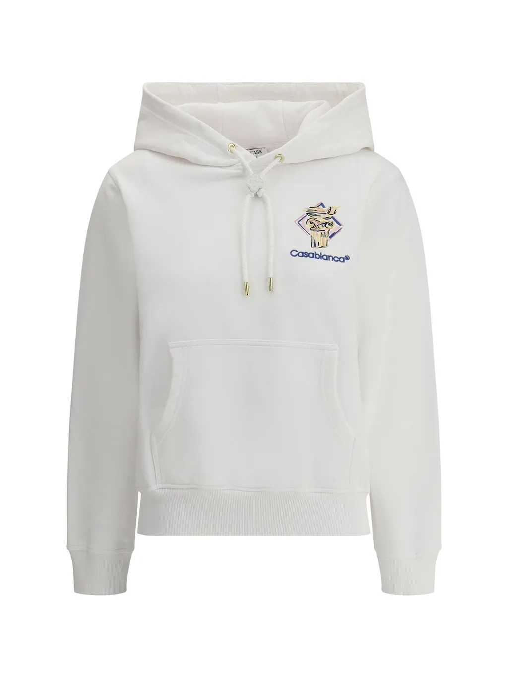 Diamond Column Hooded Sweatshirt