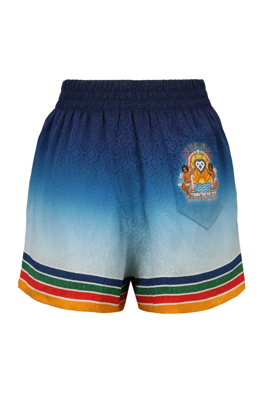 Studio De Musique Monogram Printed Shorts