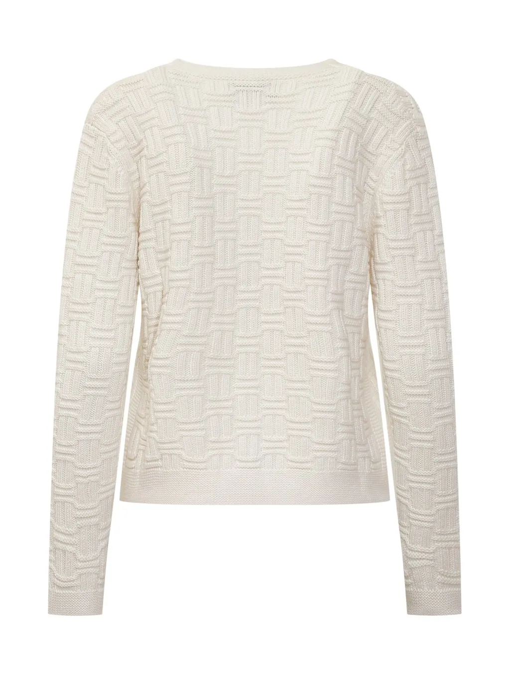 Logo Patch Knit Cardigan
