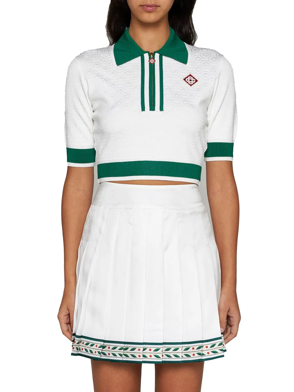 Laurel Satin Tennis Skirt