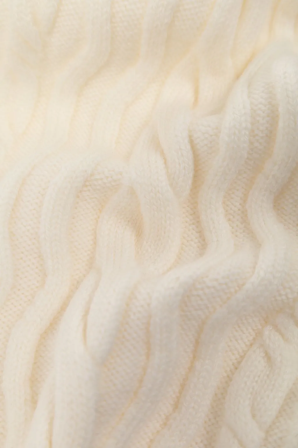 Logo Patch Knitted Scarf