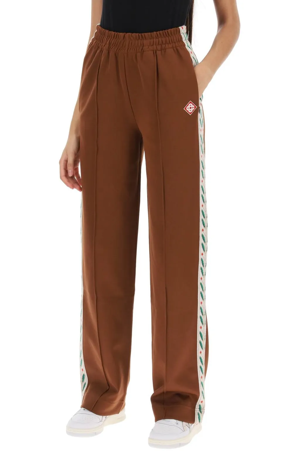 Side Knitted Band Joggers