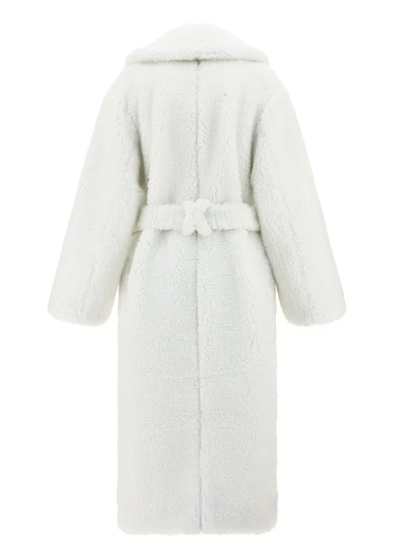 Shearling Robe Coat
