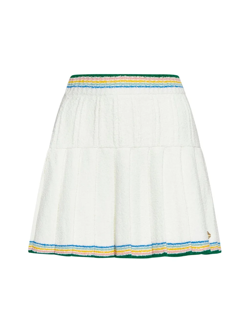 Boucle Pleated Skirt
