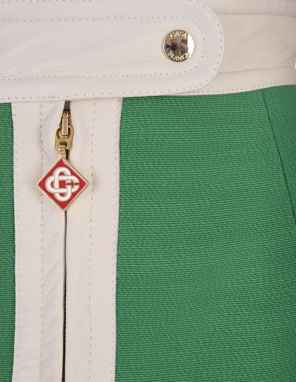 Scallop Hem Mini Skirt